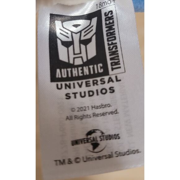 Transformers Optimus Prime 18 Large Plush  Hasbro 2014 Stuffed Animal Preowned - Picture 5 of 5